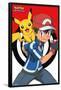 Pokémon - Ash And Pikachu-Trends International-Framed Poster
