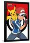 Pokémon - Ash And Pikachu-Trends International-Framed Poster