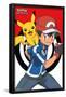 Pokémon - Ash And Pikachu-Trends International-Framed Poster