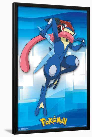 Pokémon- Ash Greninja-null-Lamina Framed Poster