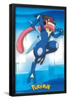 Pokémon - Ash-Greninja-Trends International-Framed Poster