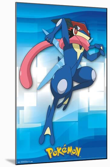 Pokémon - Ash-Greninja-Trends International-Mounted Poster