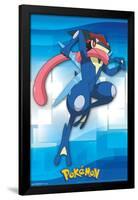 Pokémon - Ash-Greninja-Trends International-Framed Poster