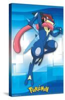 Pokémon - Ash-Greninja-Trends International-Stretched Canvas