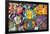 Pokémon: Battle Art - Group-Trends International-Framed Poster