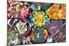 Pokémon: Battle Art - Group-Trends International-Mounted Poster