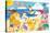 Pokémon - Beach Party-Trends International-Stretched Canvas