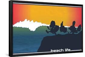 Pokémon - Beach Style-null-Framed Standard Poster