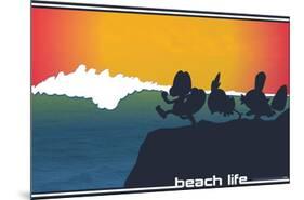 Pokémon - Beach Style-null-Mounted Standard Poster