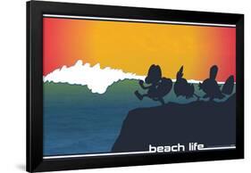 Pokémon - Beach Style-null-Framed Standard Poster