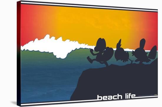 Pokémon - Beach Style-Trends International-Stretched Canvas