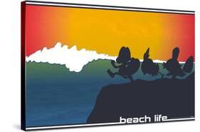 Pokémon - Beach Style-Trends International-Stretched Canvas