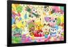 Pokémon - Birthday Party-Trends International-Framed Poster