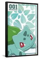 Pokémon - Bulbasaur 001-Trends International-Framed Poster