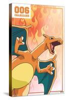 Pokémon - Charizard 006-Trends International-Stretched Canvas