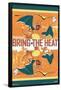 Pokémon - Charizard - Bring the Heat-Trends International-Framed Poster