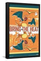 Pokémon - Charizard - Bring the Heat-Trends International-Framed Poster