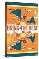 Pokémon - Charizard - Bring the Heat-Trends International-Stretched Canvas