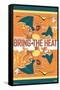 Pokémon - Charizard - Bring the Heat-Trends International-Framed Stretched Canvas