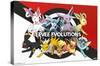 Pokémon - Eeveelution-Trends International-Stretched Canvas