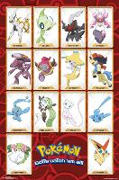 Pokémon- Gottah Catch All The Mythical-null-Lamina Framed Poster