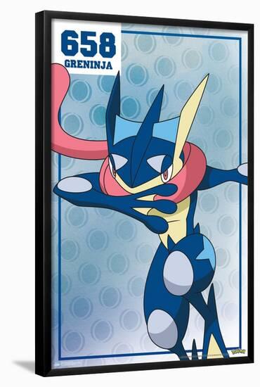 Pokémon - Greninja 658-Trends International-Framed Poster