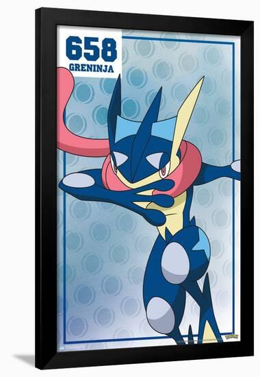 Pokémon - Greninja 658-Trends International-Framed Poster