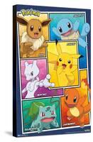 Pokémon - Group Collage-Trends International-Stretched Canvas