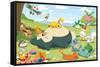 Pokémon - Group Picnic-Trends International-Framed Stretched Canvas