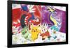 Pokémon - Group Sparkle-Trends International-Framed Poster