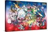 Pokémon - Mega Evolutions-Trends International-Stretched Canvas