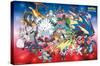 Pokémon - Mega Evolutions-Trends International-Stretched Canvas