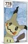 Pokémon - Mimikyu 778-Trends International-Mounted Poster