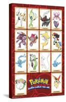 Pokémon - Mythical-Trends International-Stretched Canvas