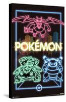 Pokémon - Neon Group-Trends International-Stretched Canvas