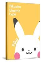 Pokémon - Pikachu Electric Type-Trends International-Stretched Canvas
