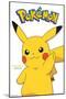 Pokémon - Pikachu Feature Series-Trends International-Mounted Poster