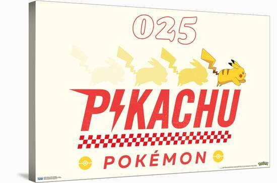 Pokémon - Pikachu Nostalgia-Trends International-Stretched Canvas