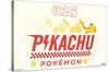 Pokémon - Pikachu Nostalgia-Trends International-Stretched Canvas