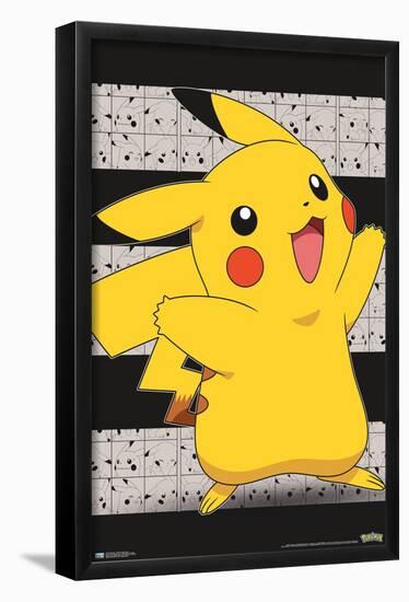 Pokémon - Pikachu Open Arms-Trends International-Framed Poster