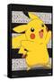 Pokémon - Pikachu Open Arms-Trends International-Framed Stretched Canvas