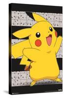 Pokémon - Pikachu Open Arms-Trends International-Stretched Canvas