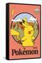 Pokémon - Pikachu Outdoor Adventure-Trends International-Framed Stretched Canvas