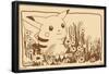 Pokémon - Pikachu Sepia-Trends International-Framed Poster