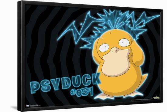 Pokémon - Psyduck - Confusion-Trends International-Framed Poster