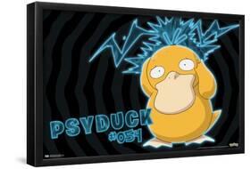 Pokémon - Psyduck - Confusion-Trends International-Framed Poster