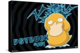 Pokémon - Psyduck - Confusion-Trends International-Stretched Canvas