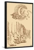 Pokémon - Sepia Scene-Trends International-Framed Poster