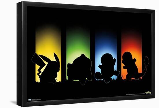 Pokémon - Shadows-Trends International-Framed Poster