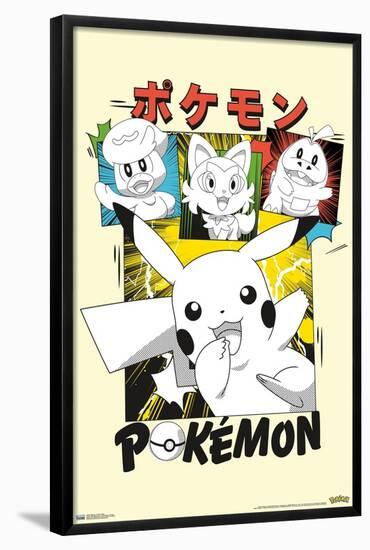 Pokémon - Smiles Anime-Trends International-Framed Poster